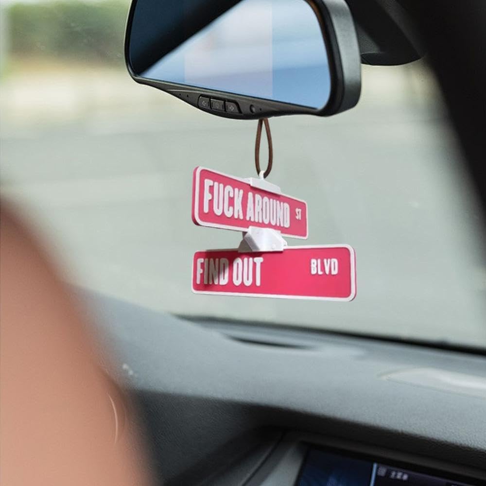Amazon.com: Fuck Around And Find Out Street Sign Hanger,3D Printed